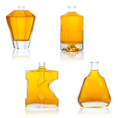 Andere dranken 500 ml '700 ml 750 ml glazen fles voor tequila Gin Rum Whiskey Vodka