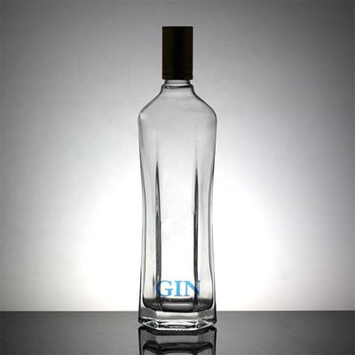 Whisky Vodka Glasmateriaal 700 ml 1000 ml Fles met metalen deksel en topklasse