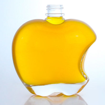 Custom Cap Apple Shape Glasfles voor Vodka Tequila Whisky in Super Flint Glas