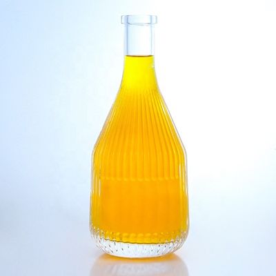 Flint Glass 500 ml 750 ml 1000 ml speciale vorm vodka whisky fles met aangepast logo