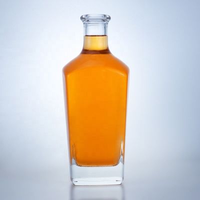 Warm stempelen Oppervlaktebehandeling Duidelijke of aangepaste kleur 750 ml rum Vodka Liquor Glasfles