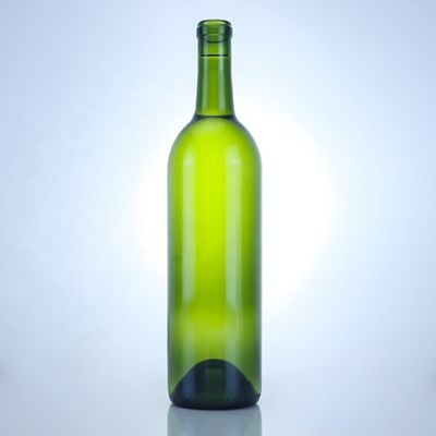700 ml antieke groene glazen fles voor gedistilleerde dranken