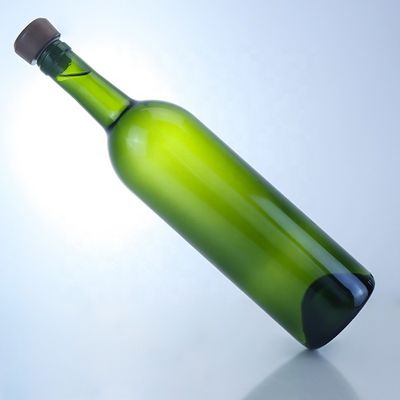 700 ml antieke groene glazen fles voor gedistilleerde dranken