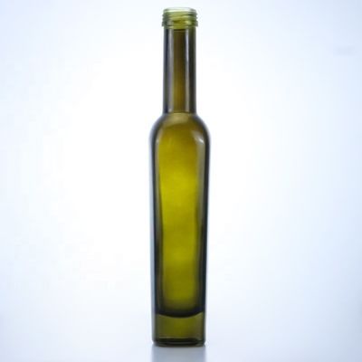 375 ml donkergroene olijfolie glasflessen zuur etsen oppervlakte hantering en hoge kleur