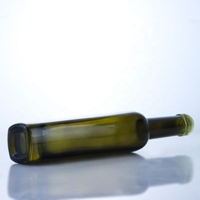 375 ml donkergroene olijfolie glasflessen zuur etsen oppervlakte hantering en hoge kleur