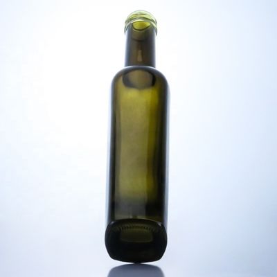 375 ml donkergroene olijfolie glasflessen zuur etsen oppervlakte hantering en hoge kleur
