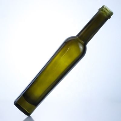 375 ml donkergroene olijfolie glasflessen zuur etsen oppervlakte hantering en hoge kleur