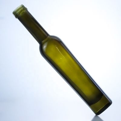 375 ml donkergroene olijfolie glasflessen zuur etsen oppervlakte hantering en hoge kleur