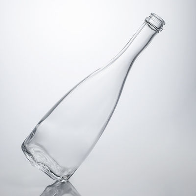Glasork verzegelde Super Flint Spear Spirits fles voor Whisky Vodka Tequila Gin Rum