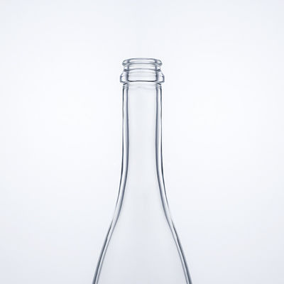 Glasork verzegelde Super Flint Spear Spirits fles voor Whisky Vodka Tequila Gin Rum