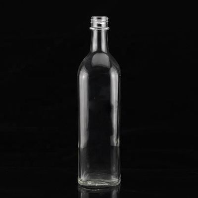 500 ml vierkante glazen fles extra maagdelijke olijfolie met aangepaste oppervlaktebehandeling