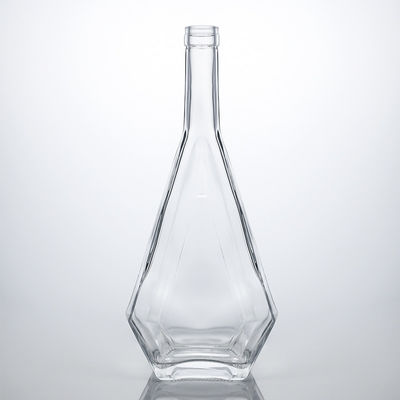 Glasfles verpakking voor drank Brandy Vodka Whisky Gin Rum 700ml 750ml Custom Design