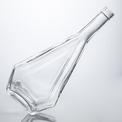 Glasfles verpakking voor drank Brandy Vodka Whisky Gin Rum 700ml 750ml Custom Design