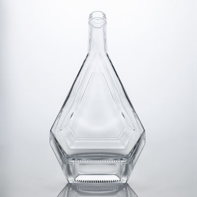 Glasfles verpakking voor drank Brandy Vodka Whisky Gin Rum 700ml 750ml Custom Design