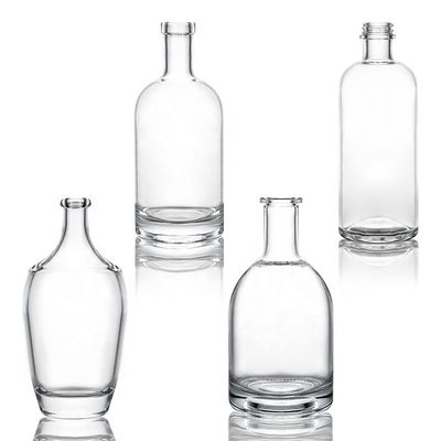 CROWN CAP Afdichting 200 ml heldere ronde glazen flessen voor koolzuurhoudende dranken in bulk