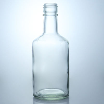 CROWN CAP Afdichting 200 ml heldere ronde glazen flessen voor koolzuurhoudende dranken in bulk