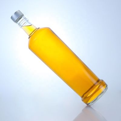 Custom Design 750 ml whisky glasfles met materiaal en heldere of aangepaste kleur