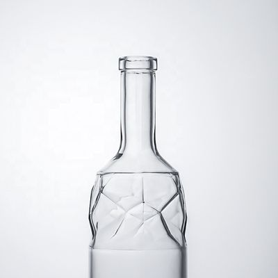 Duidelijke Super Flint Glasflessen 750 ml voor Gin Rum Whisky en Wijn