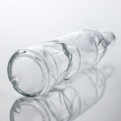 Duidelijke Super Flint Glasflessen 750 ml voor Gin Rum Whisky en Wijn