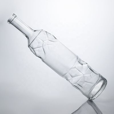 Duidelijke Super Flint Glasflessen 750 ml voor Gin Rum Whisky en Wijn