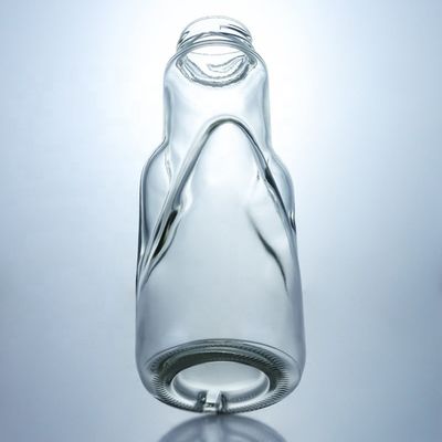 Glasproducten Decale glazen potten voor buffelmelkdranken en kruiden vanille smaakstoffen