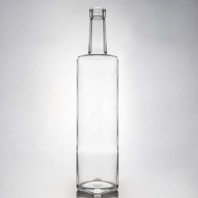 Duidelijke of aangepaste kurkkap 700 ml 750 ml ronde glazen fles voor in Yuncheng Valiant