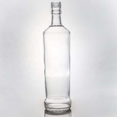 Duidelijke of aangepaste kurkkap 700 ml 750 ml ronde glazen fles voor in Yuncheng Valiant