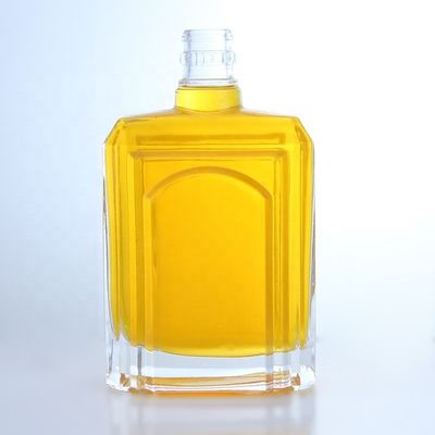 Op maat gemaakte 375 ml 500 ml 700 ml 750 ml Super Flint Glasfles voor Gin Vodka Tequila Rum