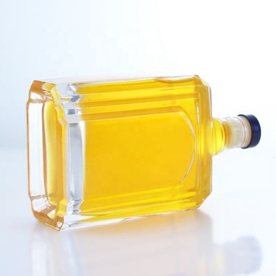 Op maat gemaakte 375 ml 500 ml 700 ml 750 ml Super Flint Glasfles voor Gin Vodka Tequila Rum