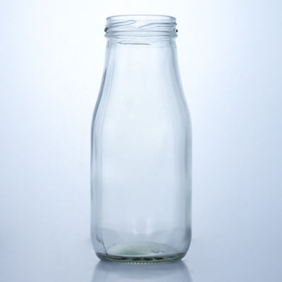 250 ml glazen voedselpot voor melksap Afdichting Type SCRUE CAP Body Material Glas