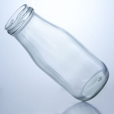 250 ml glazen voedselpot voor melksap Afdichting Type SCRUE CAP Body Material Glas