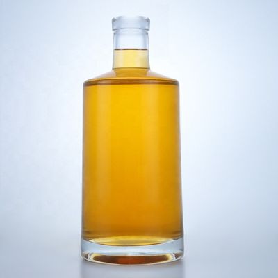 Aviabele heldere ovale fles wijnfles 500 ml 700 ml 750 ml met kurken voor dranken