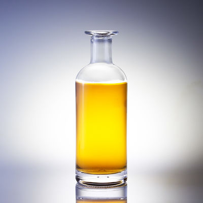 Glad doorzichtig glas lege fles 1 liter wodka flessen aanpasbaar en duurzaam