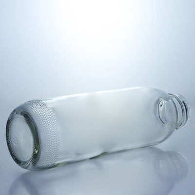 Kraag materiaal Glas 350 ml Ronde glasfles met uniek logo