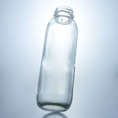 Kraag materiaal Glas 350 ml Ronde glasfles met uniek logo