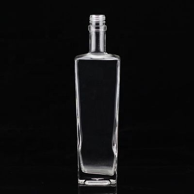 Schroefdoek Afdichting Type Flat Shoulder Glasfles voor de klasse Mexicaanse tequila Liquor Wine