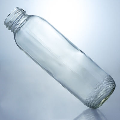 Kraag materiaal Glas 350 ml Ronde glasfles met uniek logo