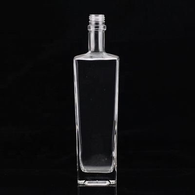 Schroefdoek Afdichting Type Flat Shoulder Glasfles voor de klasse Mexicaanse tequila Liquor Wine