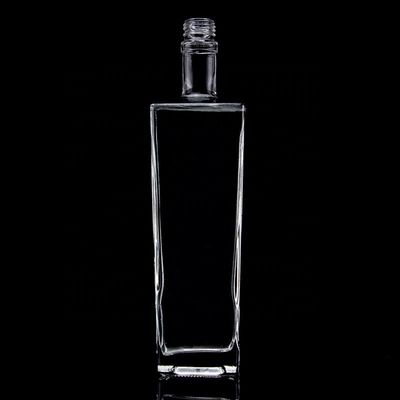 Glas Whisky fles Vierkante 700 ml Dikke bodem 750 ml 500 ml Tequila flessen voor gedistilleerde dranken