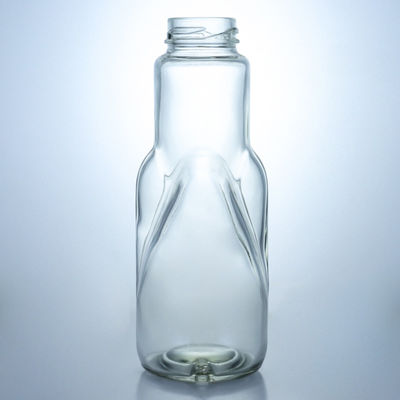 Fles Kleur Helder 360 ml glazen fles voor melk sap koffie schroefdeksel