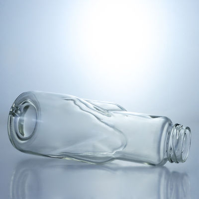 Fles Kleur Helder 360 ml glazen fles voor melk sap koffie schroefdeksel