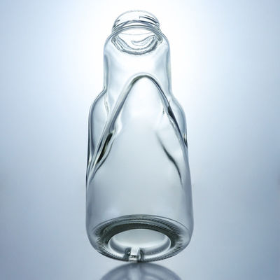 Fles Kleur Helder 360 ml glazen fles voor melk sap koffie schroefdeksel