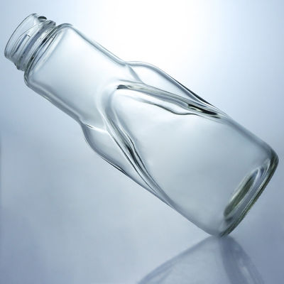 Fles Kleur Helder 360 ml glazen fles voor melk sap koffie schroefdeksel