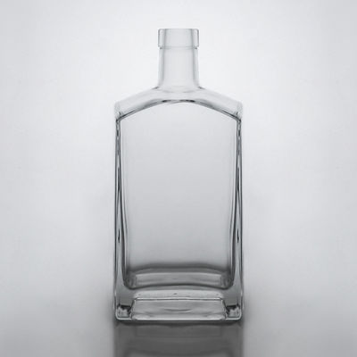Gepersonaliseerde vorm Acceptabel glazen drankfles voor brandy Tequila Gepersonaliseerd logo Acceptabel