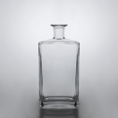 Gepersonaliseerde vorm Acceptabel glazen drankfles voor brandy Tequila Gepersonaliseerd logo Acceptabel