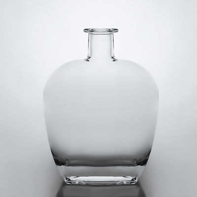 Gepersonaliseerde vorm Acceptabel glazen drankfles voor brandy Tequila Gepersonaliseerd logo Acceptabel