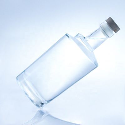 Glas 750 ml Twist Shape Glasflessen voor helder of op maat