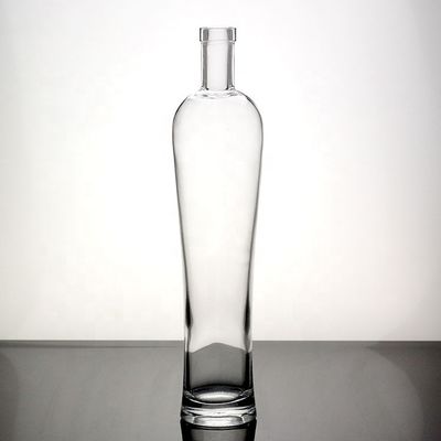 Schermdrukken kenmerkende hoge dunne fles lange glazen vodkafles 500 ml 750 ml
