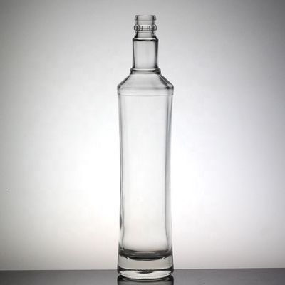 Schermdrukken kenmerkende hoge dunne fles lange glazen vodkafles 500 ml 750 ml
