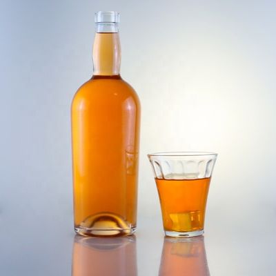 Glaskraag 750 ml 700 ml ronde fles voor de verkoop van dranken